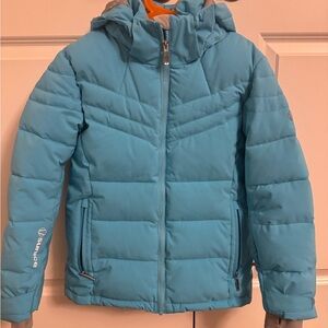 Sunice Light Blue Kids Puffer Jacket